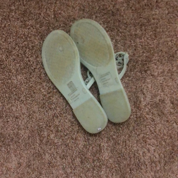 Tory Burch Mini Miller Flat Thong (Spring Mint) - Picture 3 of 3